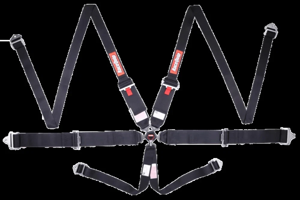 Sfi Camlock 6Pt Pu Lap Hnr Belts Blk - 747007RQP